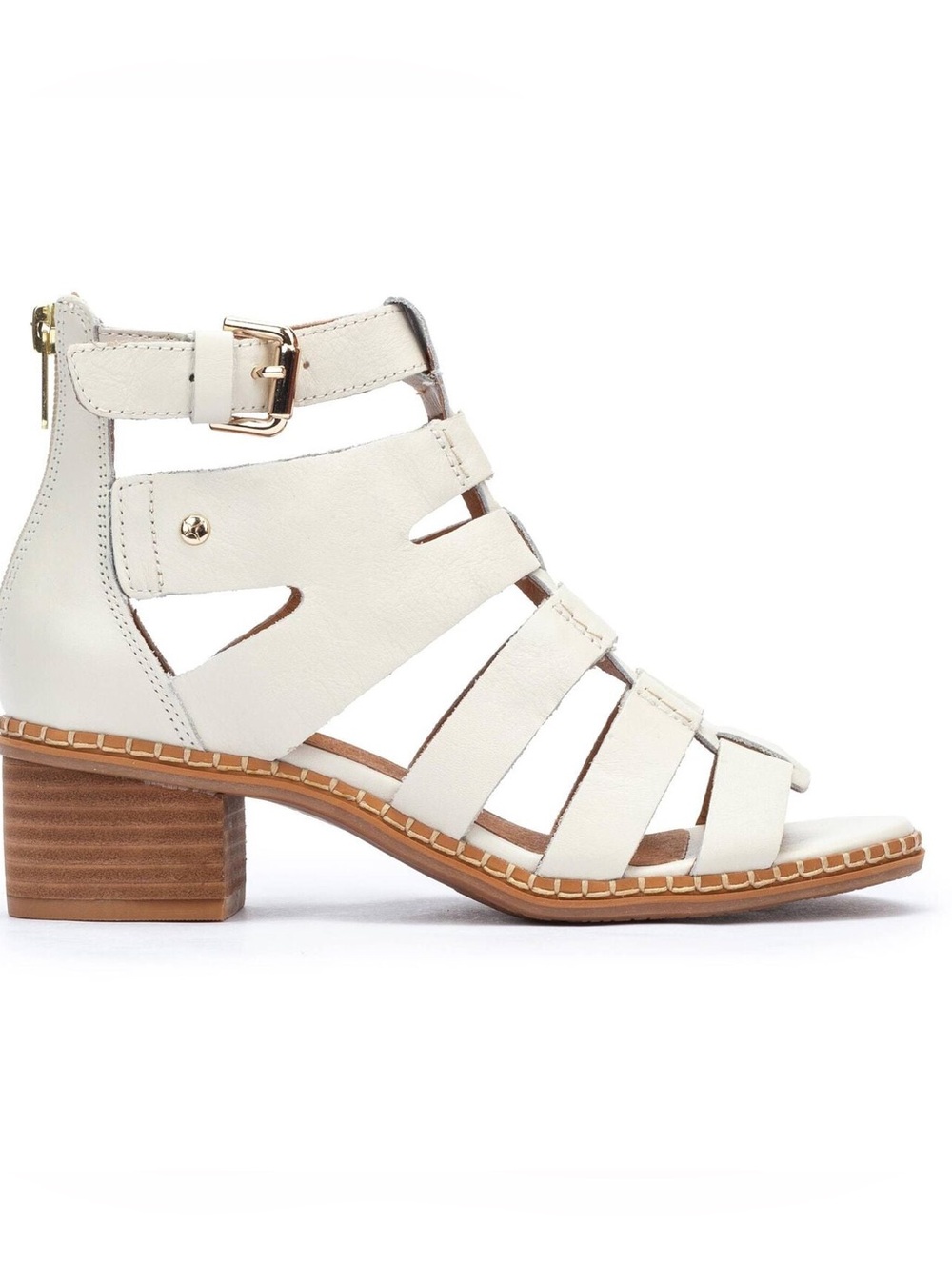 Pikolinos Blaire Cream Gladiator Sandal